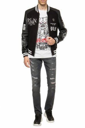 Jacket with a leather finish, zdjęcie 2 Jacket with a leather finish od Philipp Plein